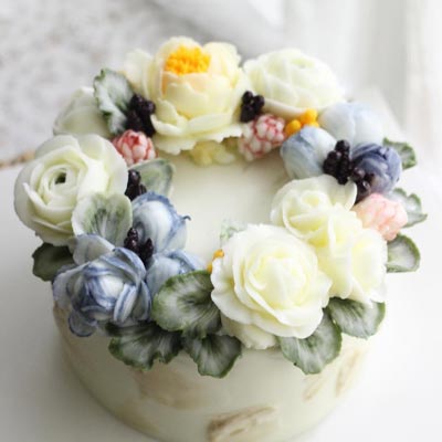 蛋糕裱花作品