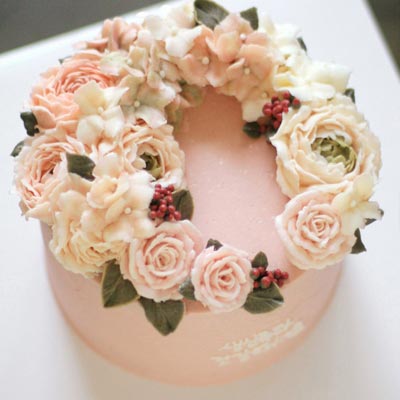 韓法式蛋糕作品